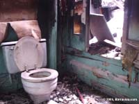Maison br�l�e