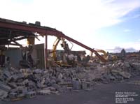 D�molition des Galeries Ste-Anne, Qu�bec (Beauport),QC