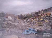 D�molition des Galeries Ste-Anne, Qu�bec (Beauport),QC