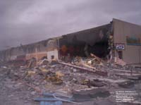 D�molition des Galeries Ste-Anne, Qu�bec (Beauport),QC