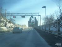 Pont de Qu�bec, Qu�bec (Ste-Foy),QC - L�vis (St-Romuald),QC
