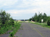 Section abandonn�e du boulevard Laurier