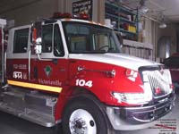 104 - 2004 International 4400 / Maxi Métal pumper